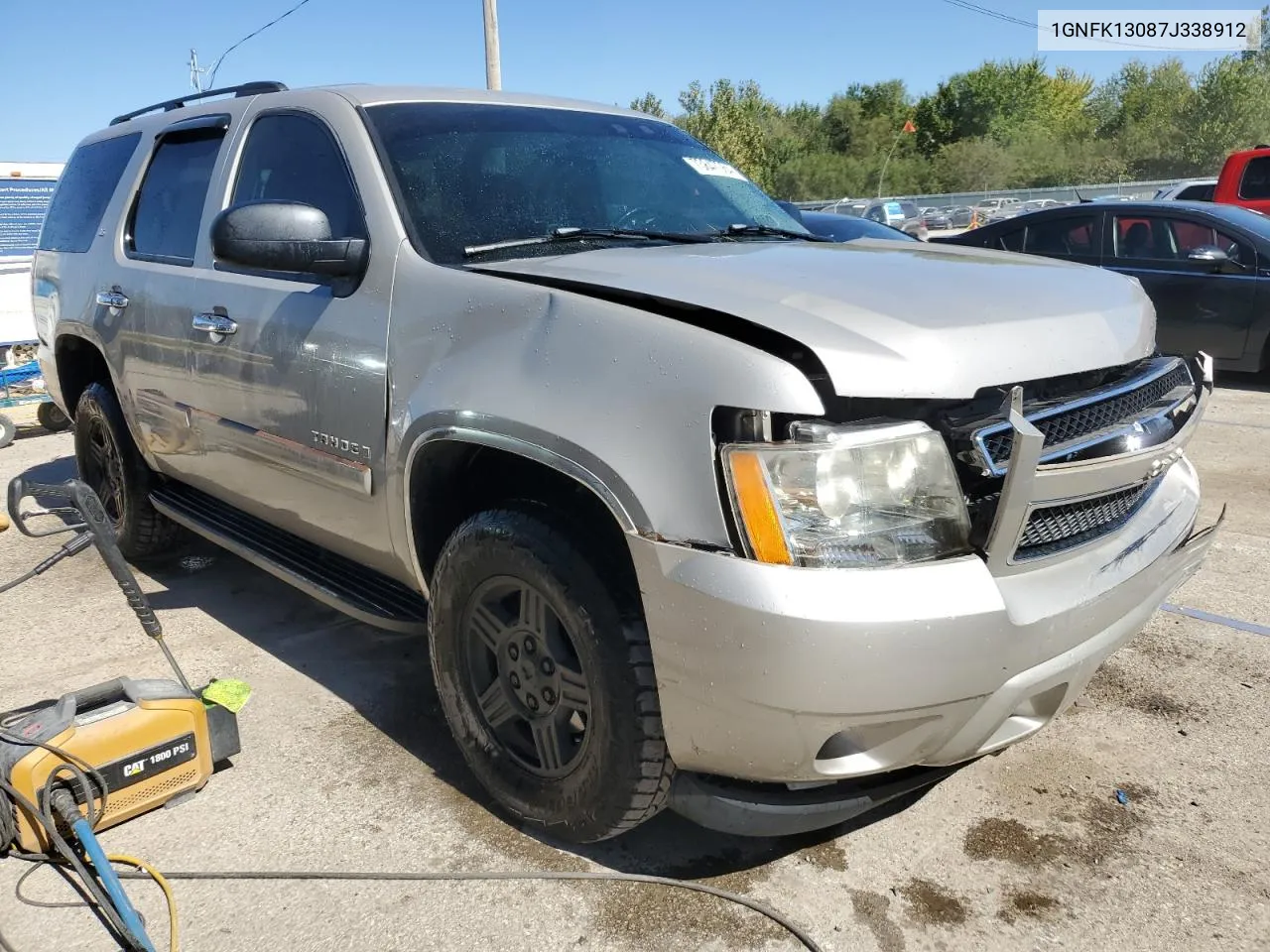 2007 Chevrolet Tahoe K1500 VIN: 1GNFK13087J338912 Lot: 73847064