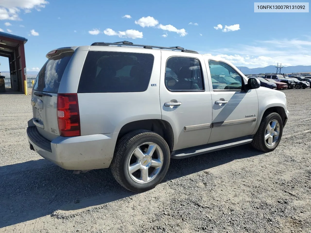 2007 Chevrolet Tahoe K1500 VIN: 1GNFK13007R131092 Lot: 74231794