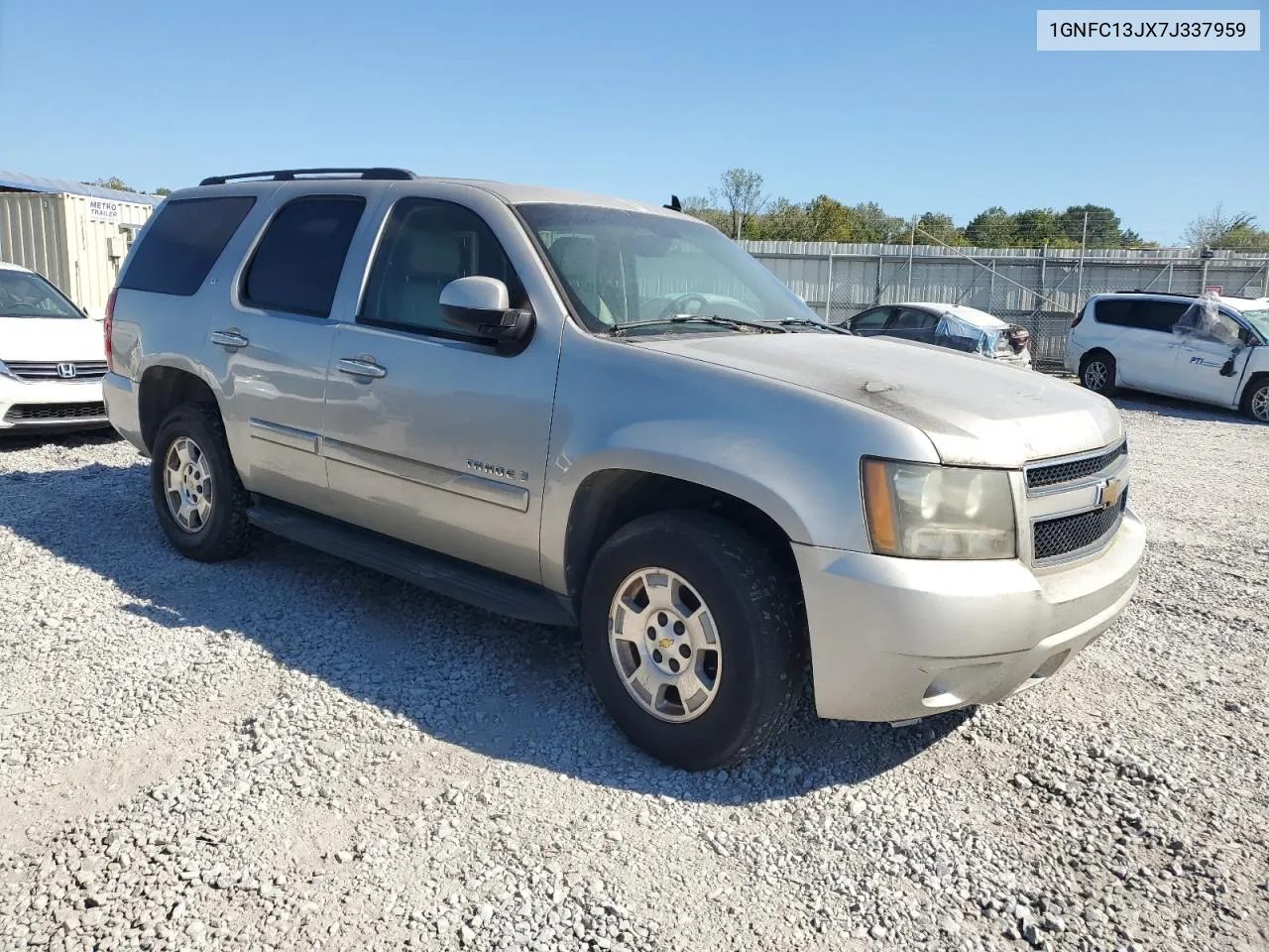 2007 Chevrolet Tahoe C1500 VIN: 1GNFC13JX7J337959 Lot: 74667404