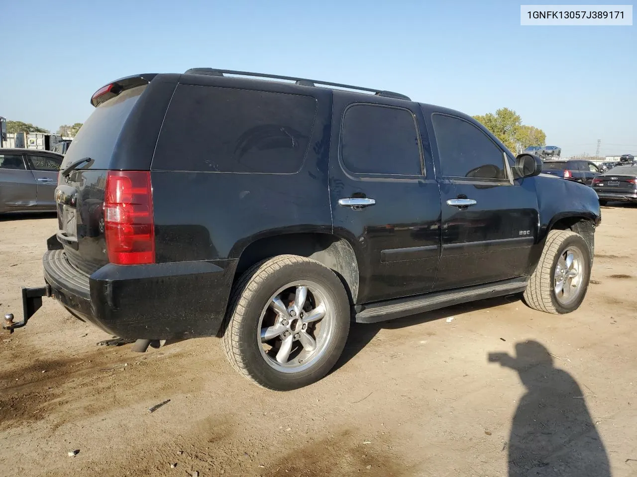 2007 Chevrolet Tahoe K1500 VIN: 1GNFK13057J389171 Lot: 74916914