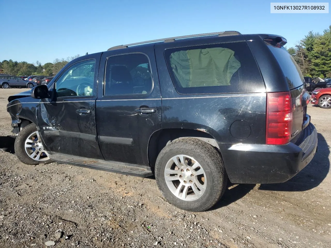 2007 Chevrolet Tahoe K1500 VIN: 1GNFK13027R108932 Lot: 75190424