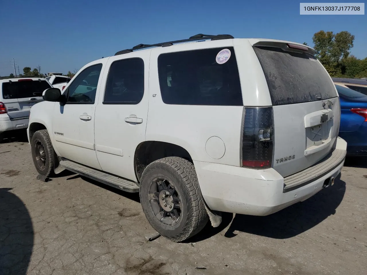 2007 Chevrolet Tahoe K1500 VIN: 1GNFK13037J177708 Lot: 75228254