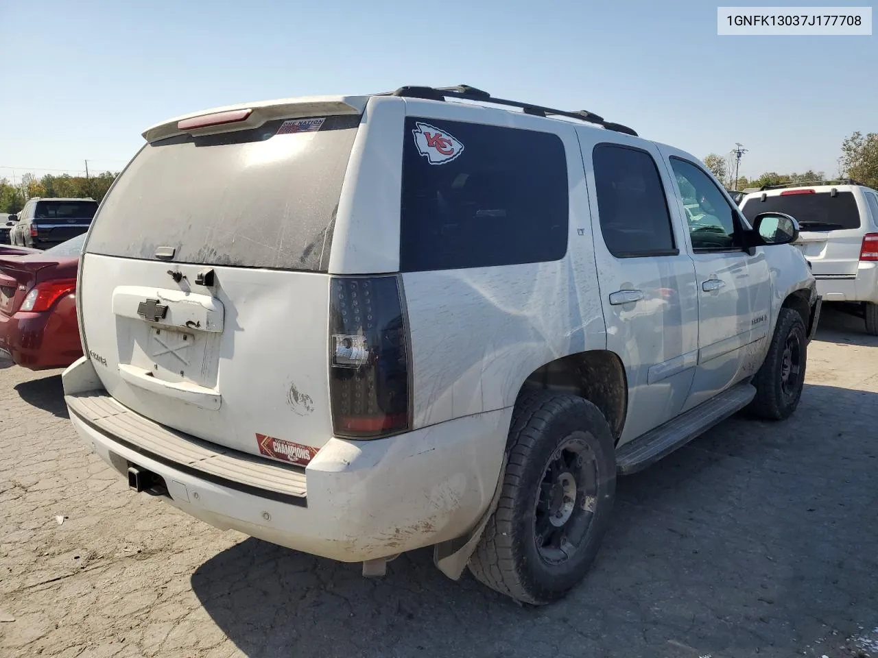 2007 Chevrolet Tahoe K1500 VIN: 1GNFK13037J177708 Lot: 75228254