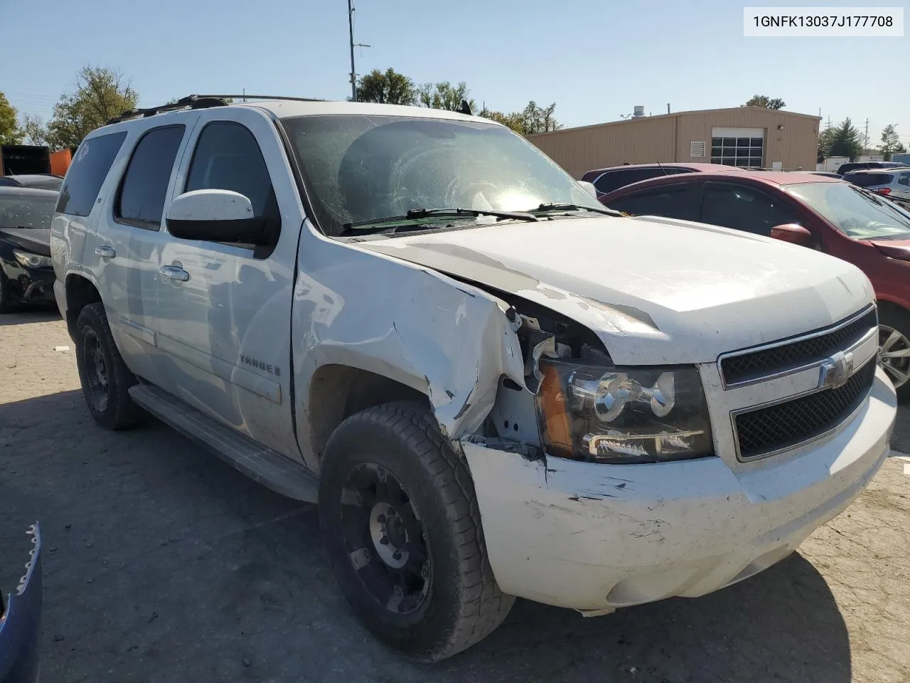 2007 Chevrolet Tahoe K1500 VIN: 1GNFK13037J177708 Lot: 75228254