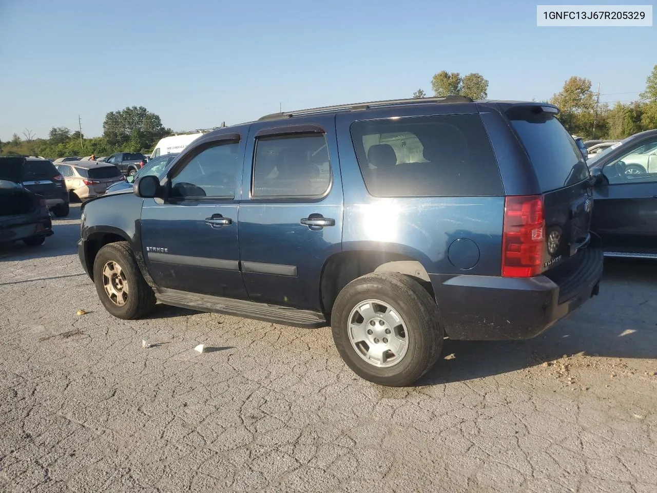 2007 Chevrolet Tahoe C1500 VIN: 1GNFC13J67R205329 Lot: 75346604