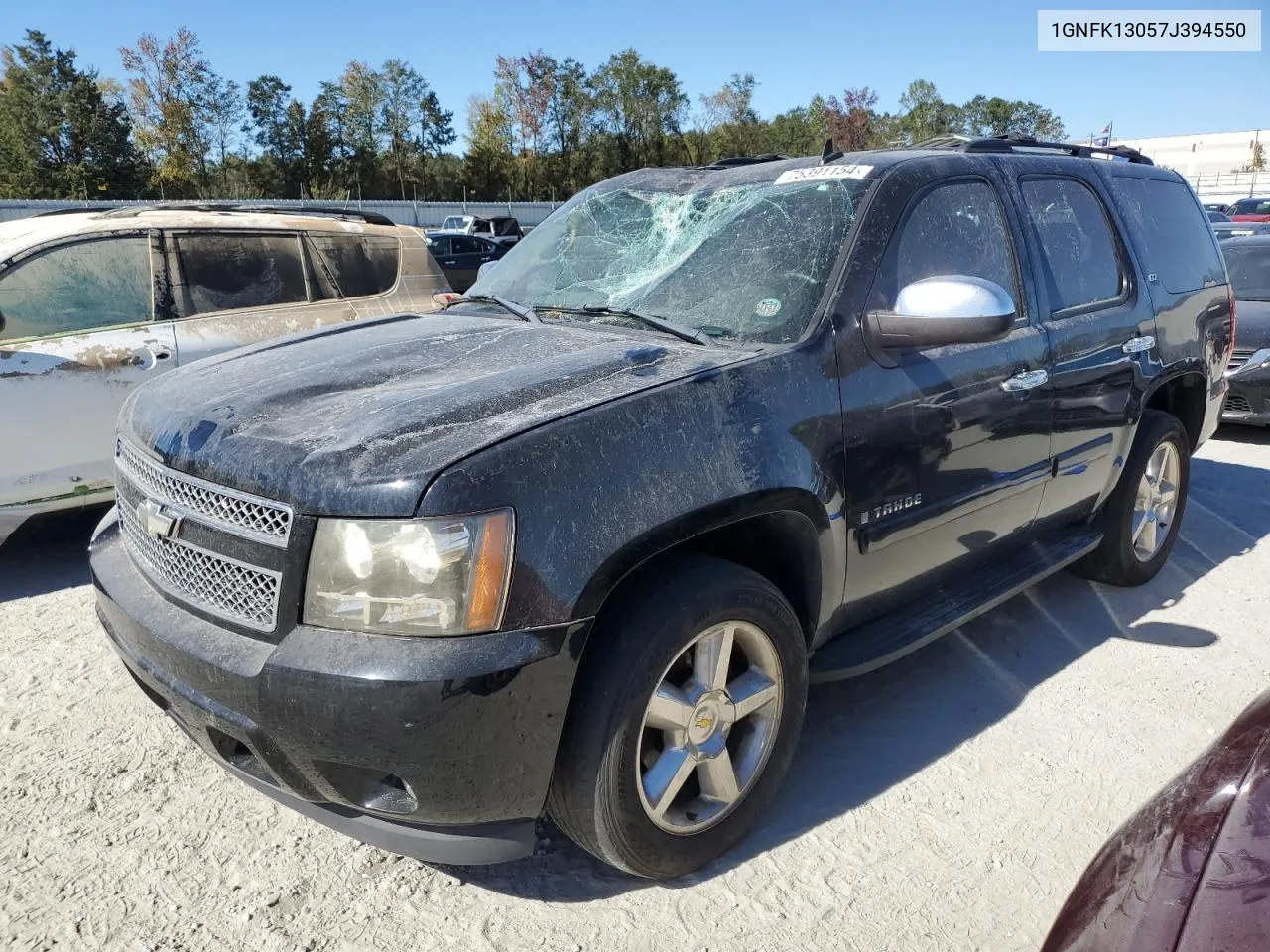 2007 Chevrolet Tahoe K1500 VIN: 1GNFK13057J394550 Lot: 75391154