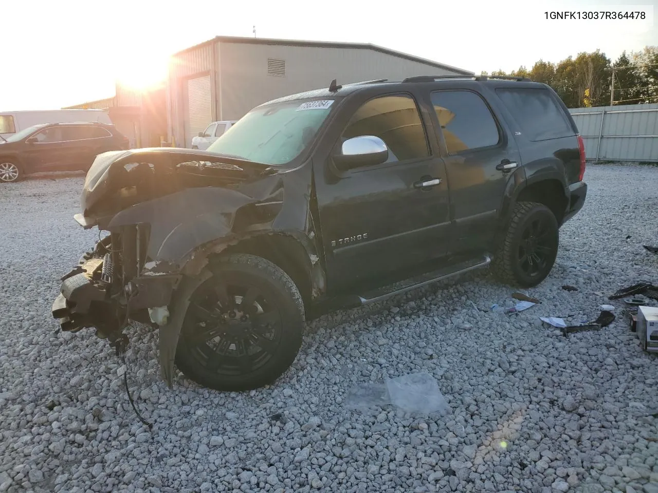 2007 Chevrolet Tahoe K1500 VIN: 1GNFK13037R364478 Lot: 75637364