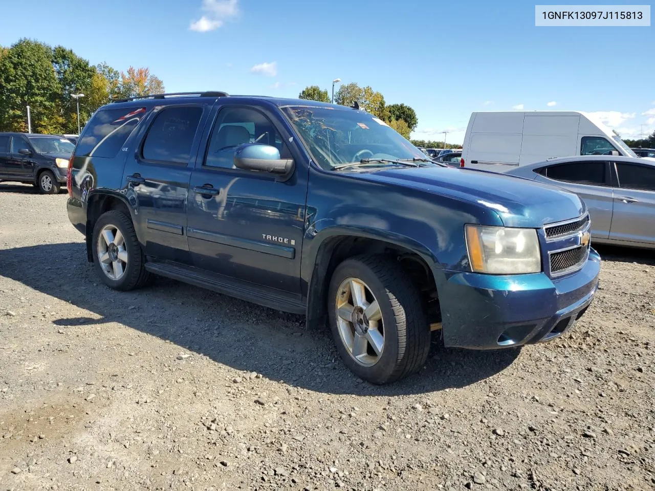 2007 Chevrolet Tahoe K1500 VIN: 1GNFK13097J115813 Lot: 75793234