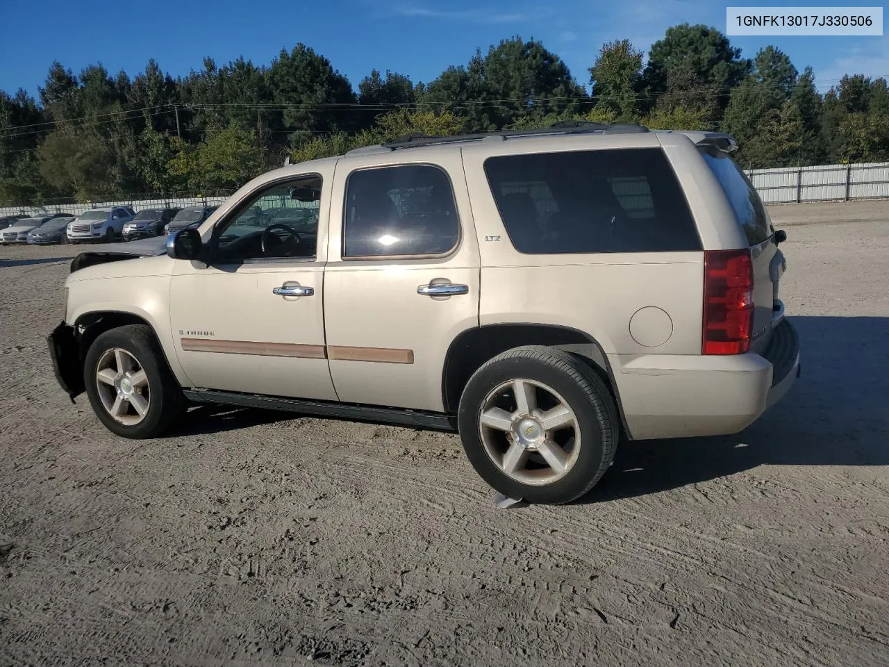 2007 Chevrolet Tahoe K1500 VIN: 1GNFK13017J330506 Lot: 75834044