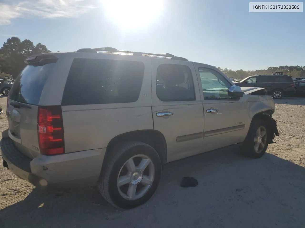 2007 Chevrolet Tahoe K1500 VIN: 1GNFK13017J330506 Lot: 75834044