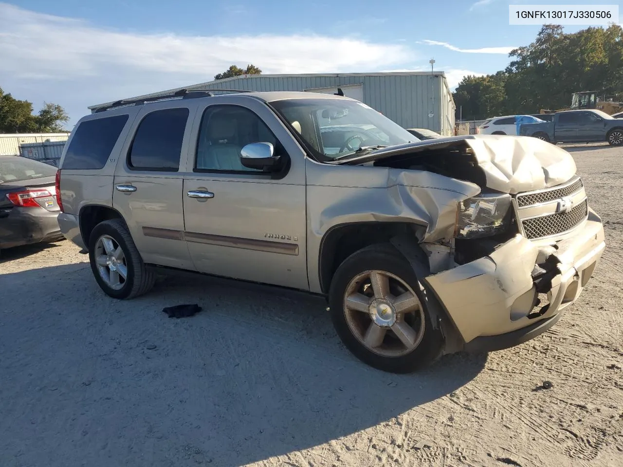 2007 Chevrolet Tahoe K1500 VIN: 1GNFK13017J330506 Lot: 75834044