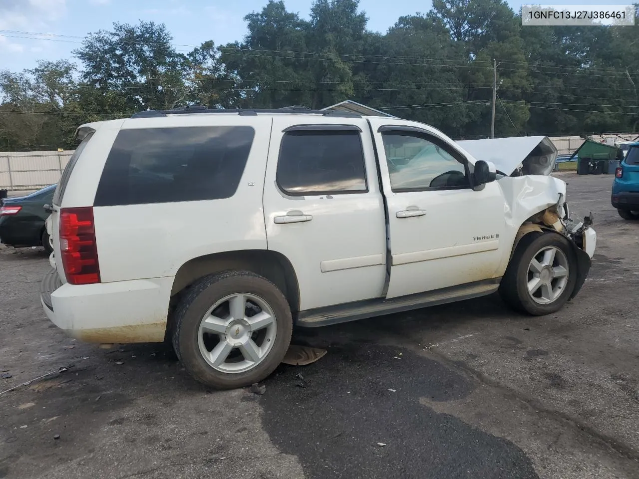 1GNFC13J27J386461 2007 Chevrolet Tahoe C1500