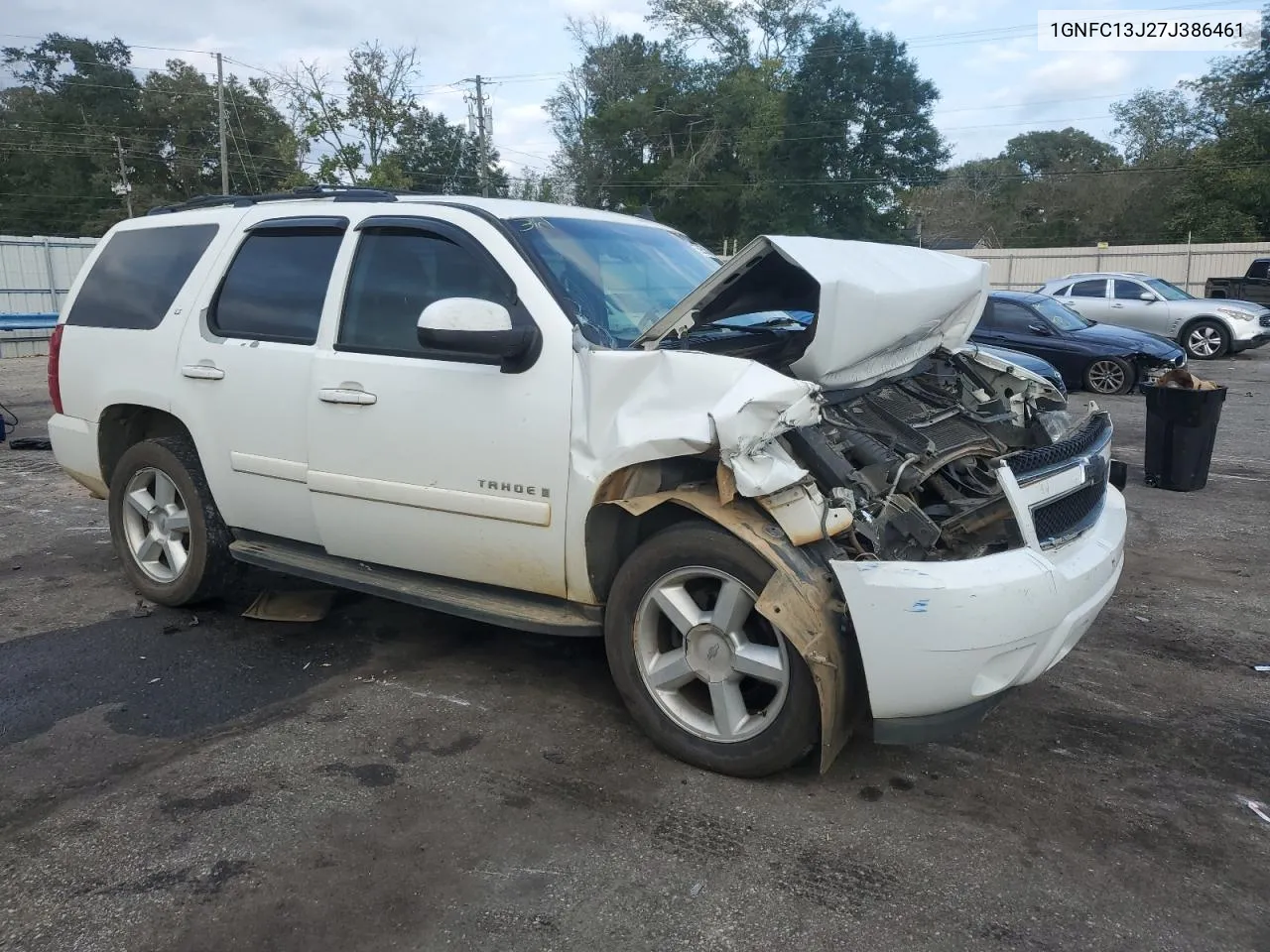 1GNFC13J27J386461 2007 Chevrolet Tahoe C1500