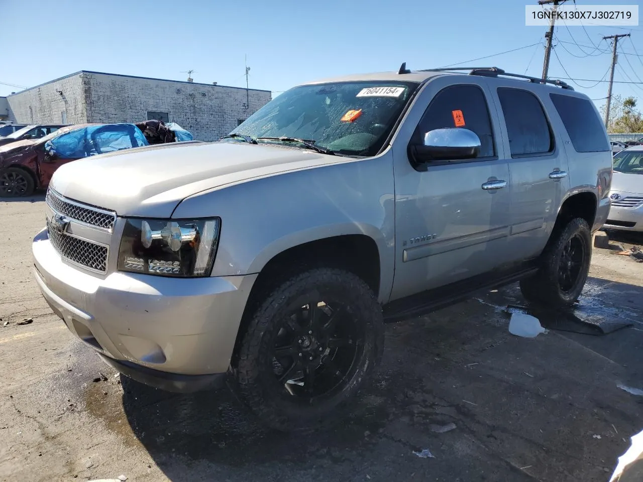 2007 Chevrolet Tahoe K1500 VIN: 1GNFK130X7J302719 Lot: 76041154