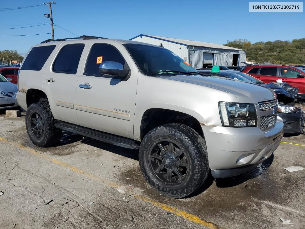 2007 Chevrolet Tahoe K1500 VIN: 1GNFK130X7J302719 Lot: 76041154