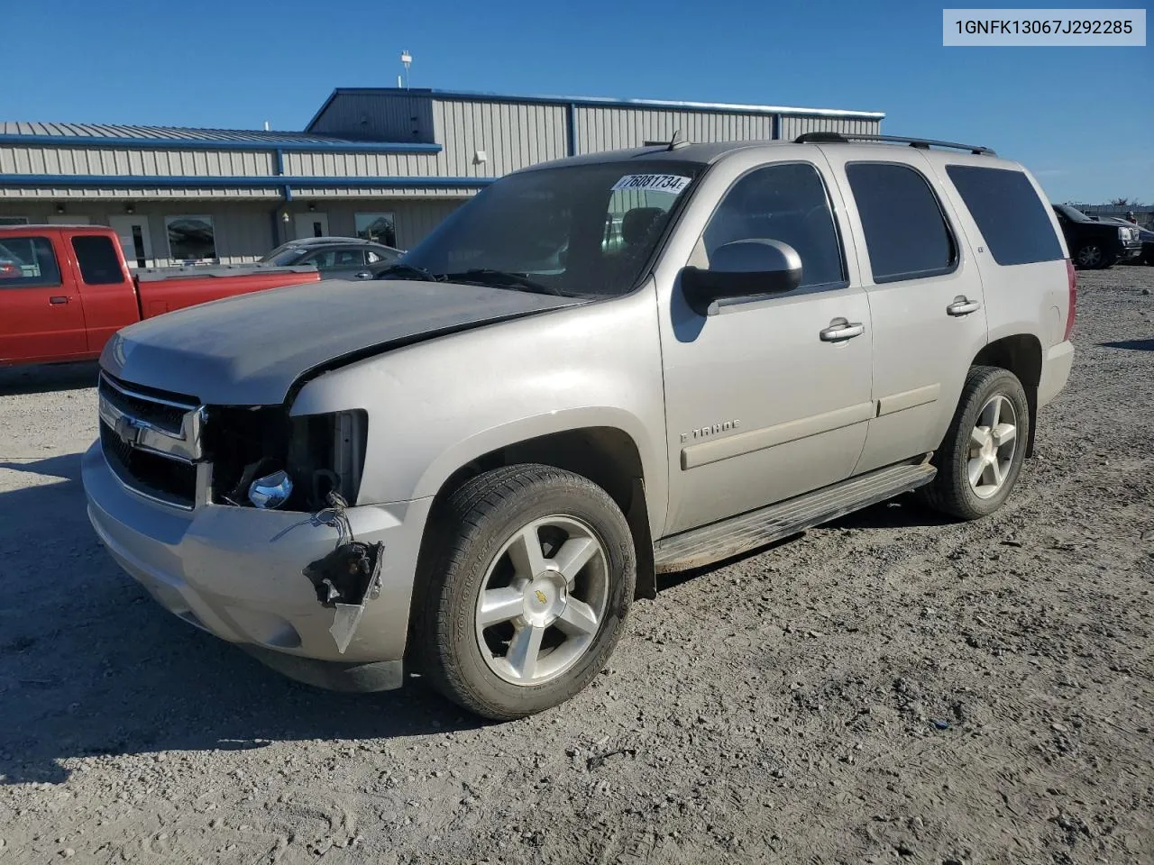 2007 Chevrolet Tahoe K1500 VIN: 1GNFK13067J292285 Lot: 76081734