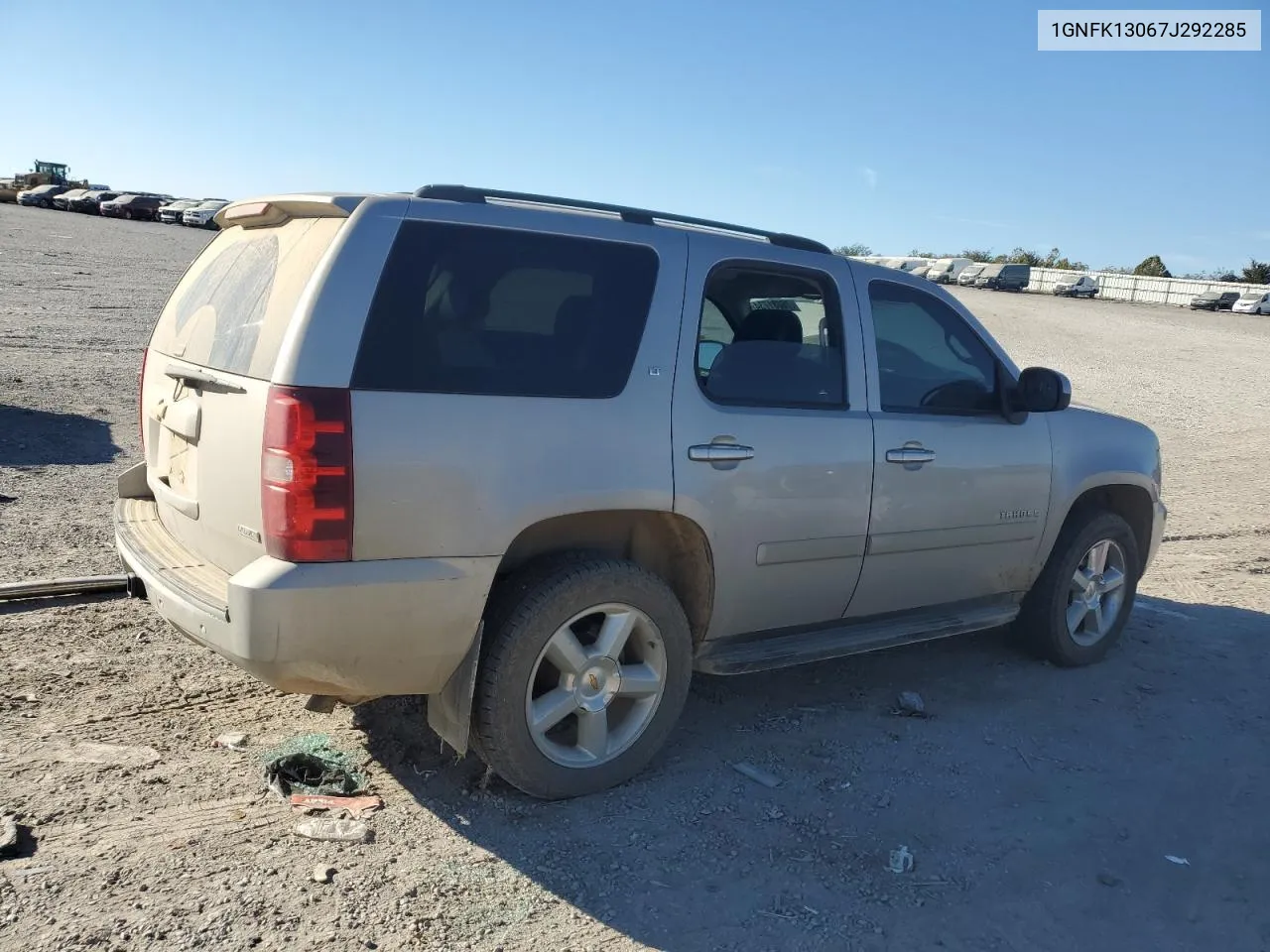 1GNFK13067J292285 2007 Chevrolet Tahoe K1500