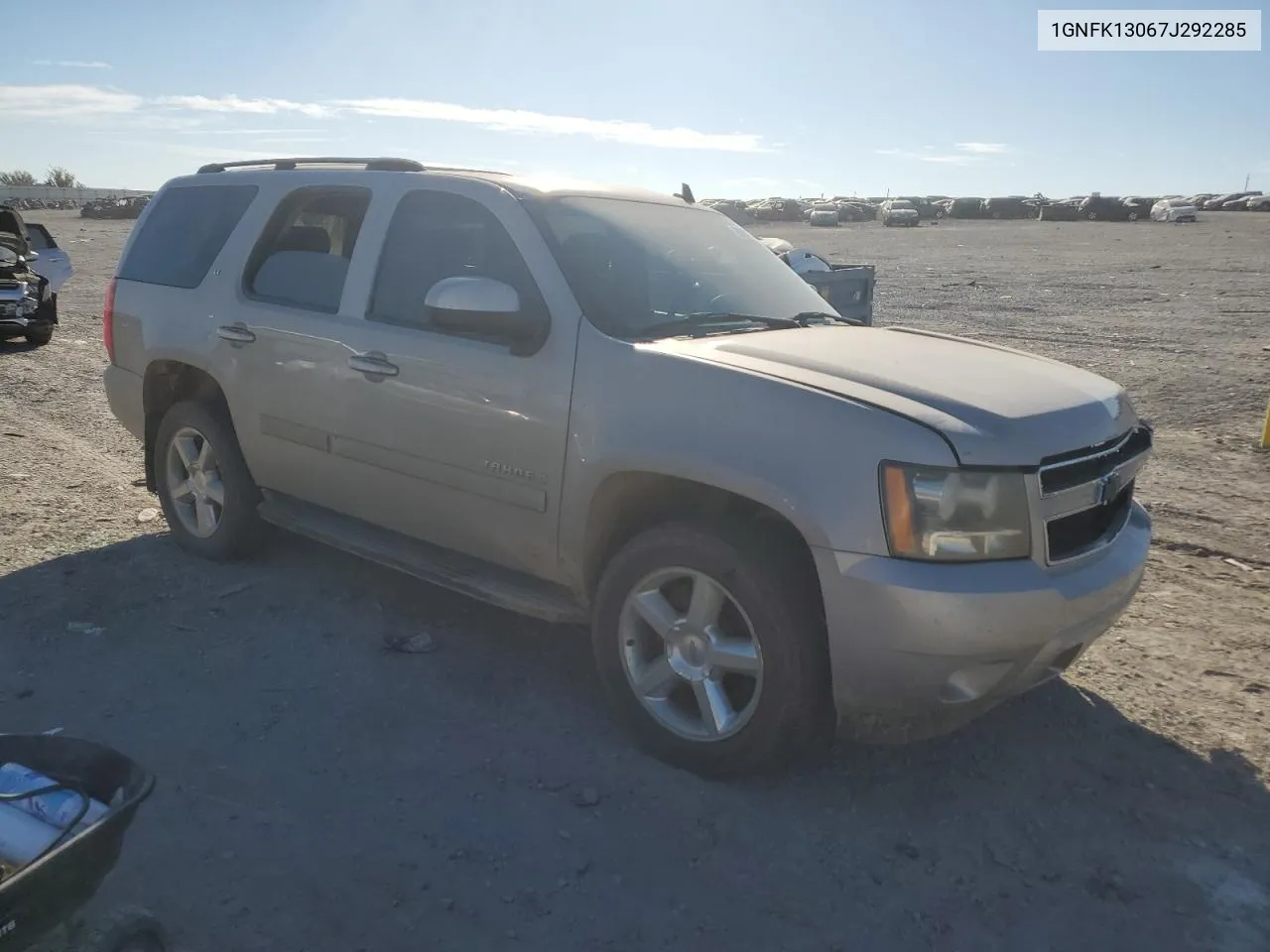 2007 Chevrolet Tahoe K1500 VIN: 1GNFK13067J292285 Lot: 76081734