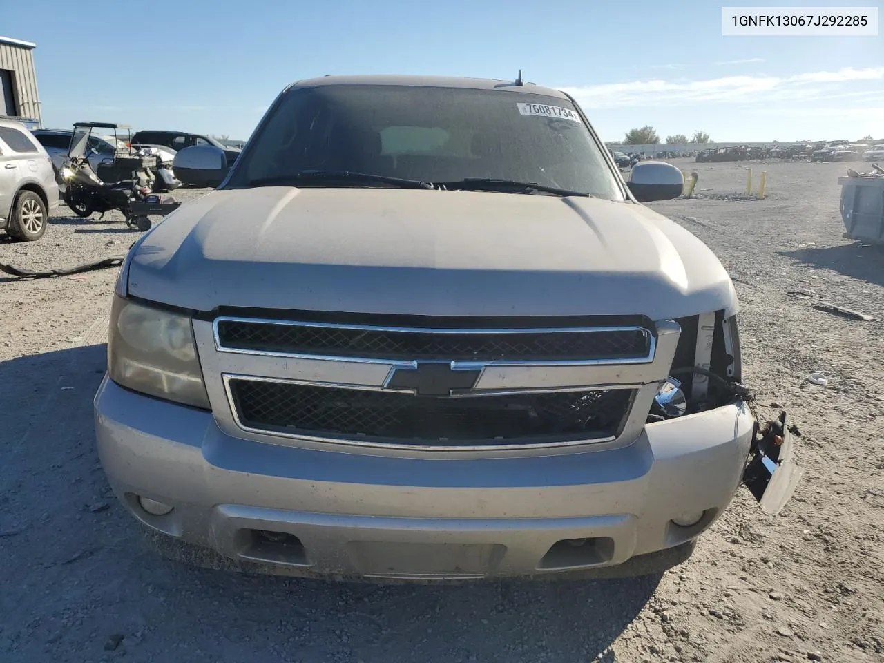 1GNFK13067J292285 2007 Chevrolet Tahoe K1500