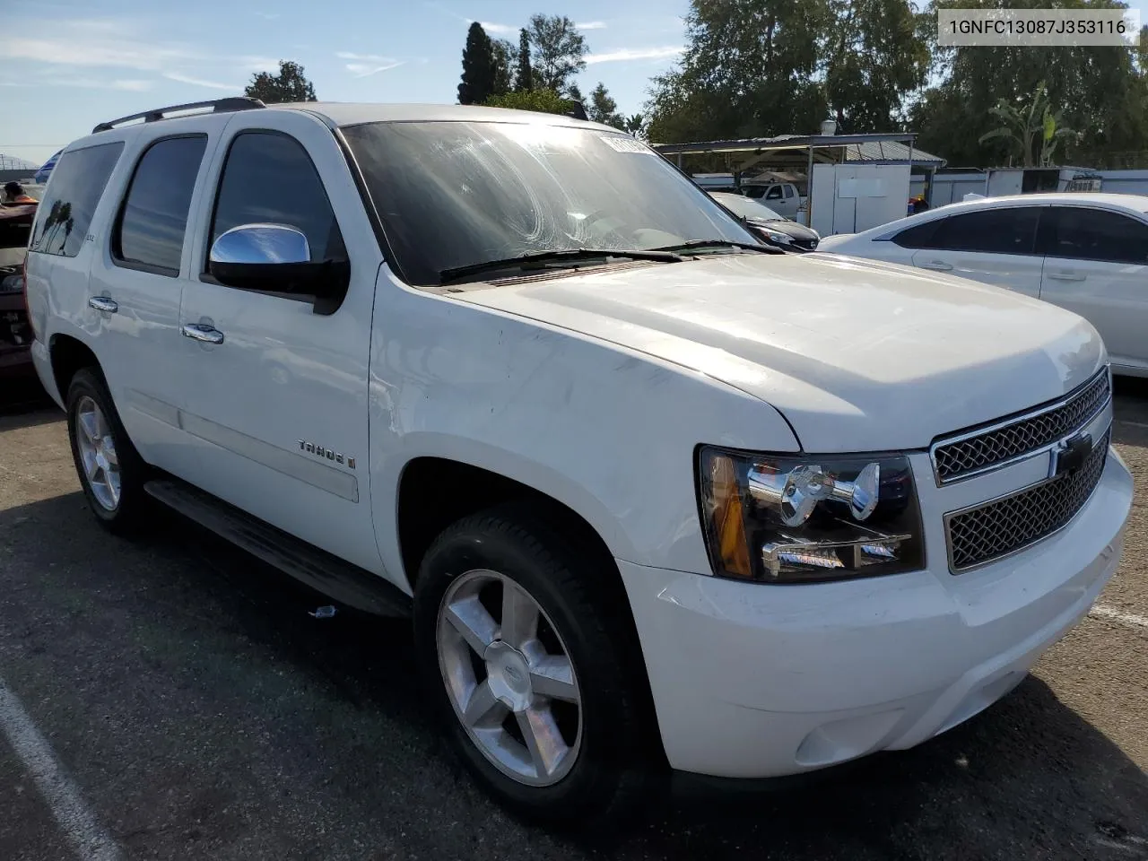 2007 Chevrolet Tahoe C1500 VIN: 1GNFC13087J353116 Lot: 76117934