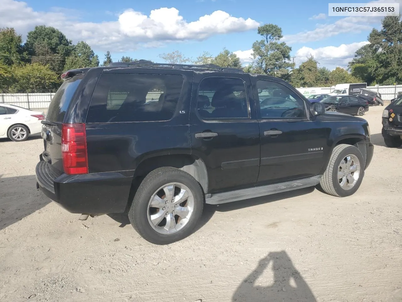 2007 Chevrolet Tahoe C1500 VIN: 1GNFC13C57J365153 Lot: 76285644