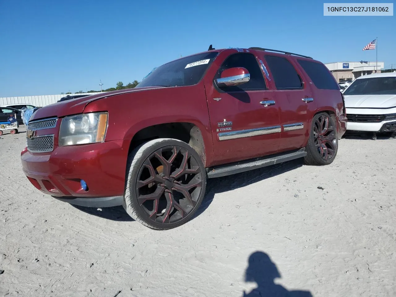 2007 Chevrolet Tahoe C1500 VIN: 1GNFC13C27J181062 Lot: 76377394