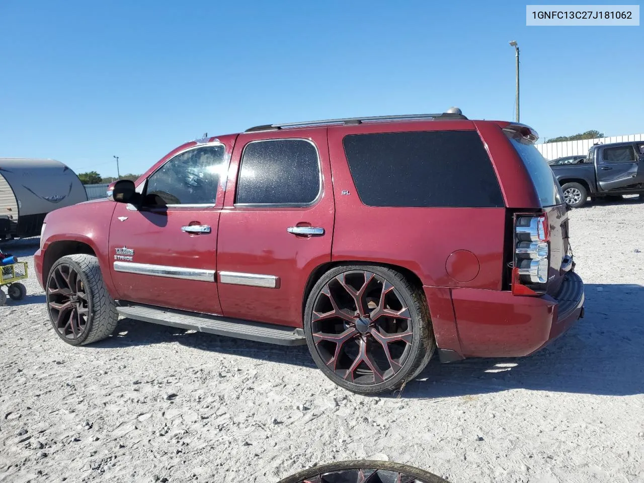 2007 Chevrolet Tahoe C1500 VIN: 1GNFC13C27J181062 Lot: 76377394