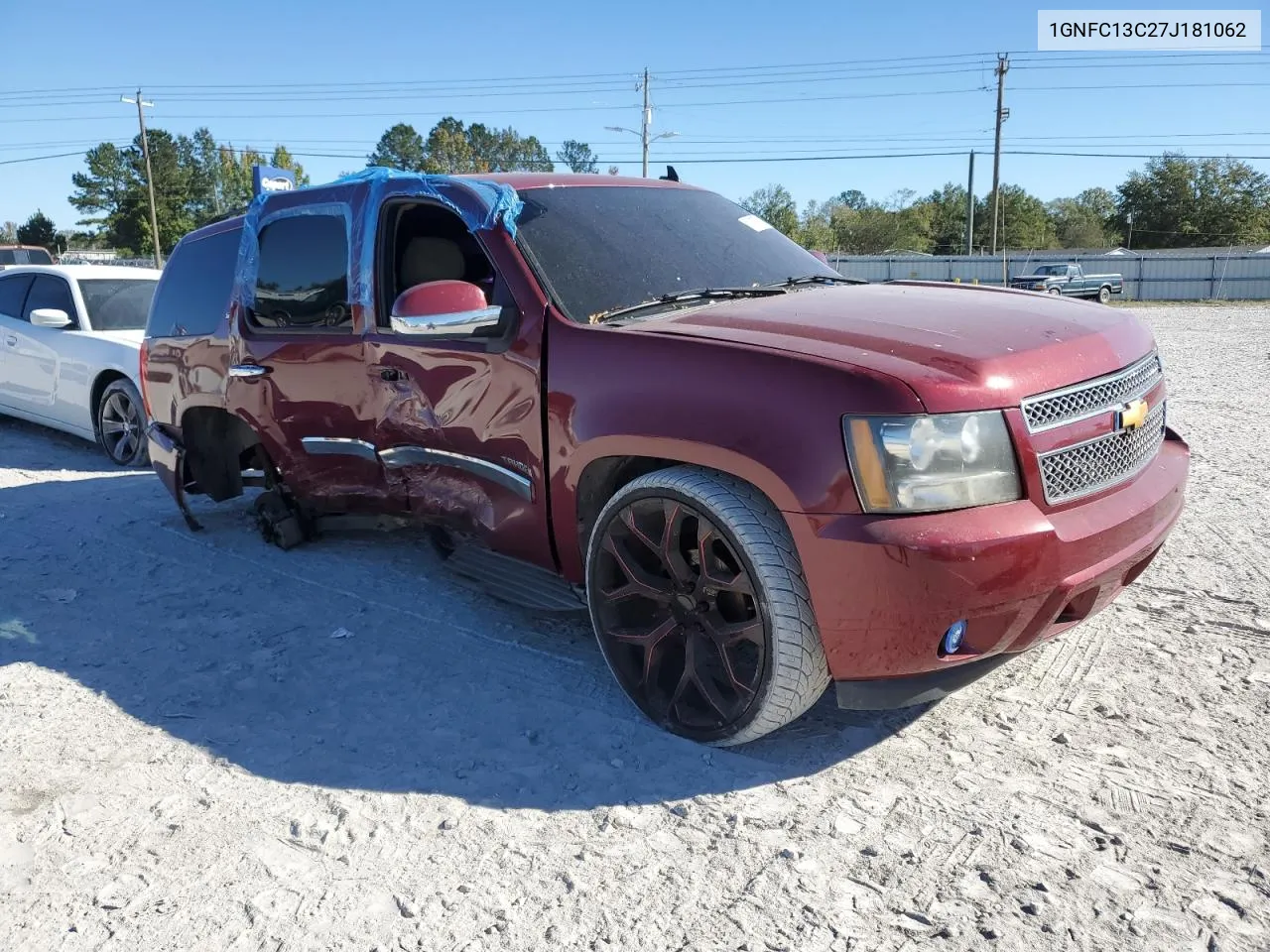 1GNFC13C27J181062 2007 Chevrolet Tahoe C1500