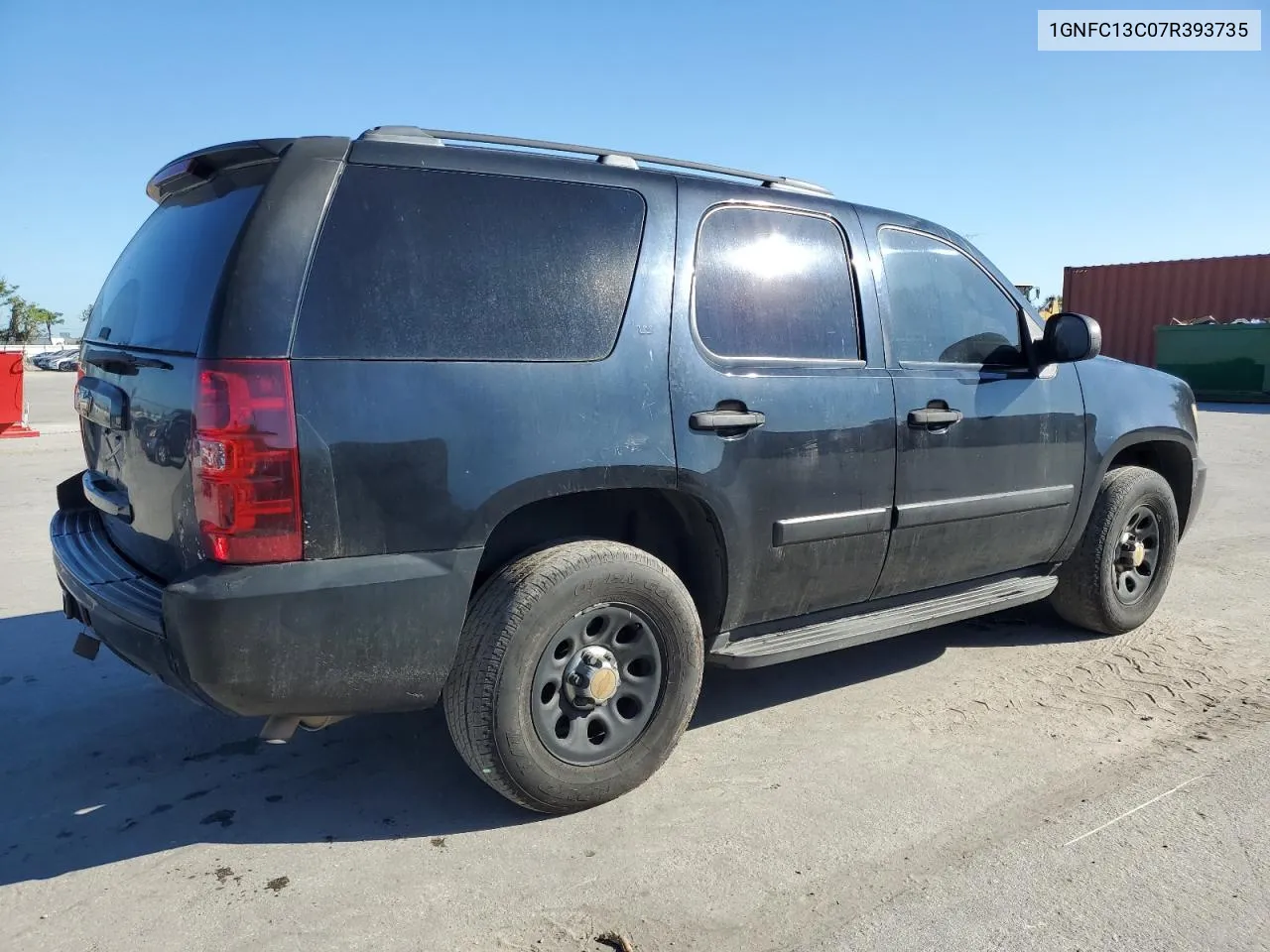 2007 Chevrolet Tahoe C1500 VIN: 1GNFC13C07R393735 Lot: 76404854