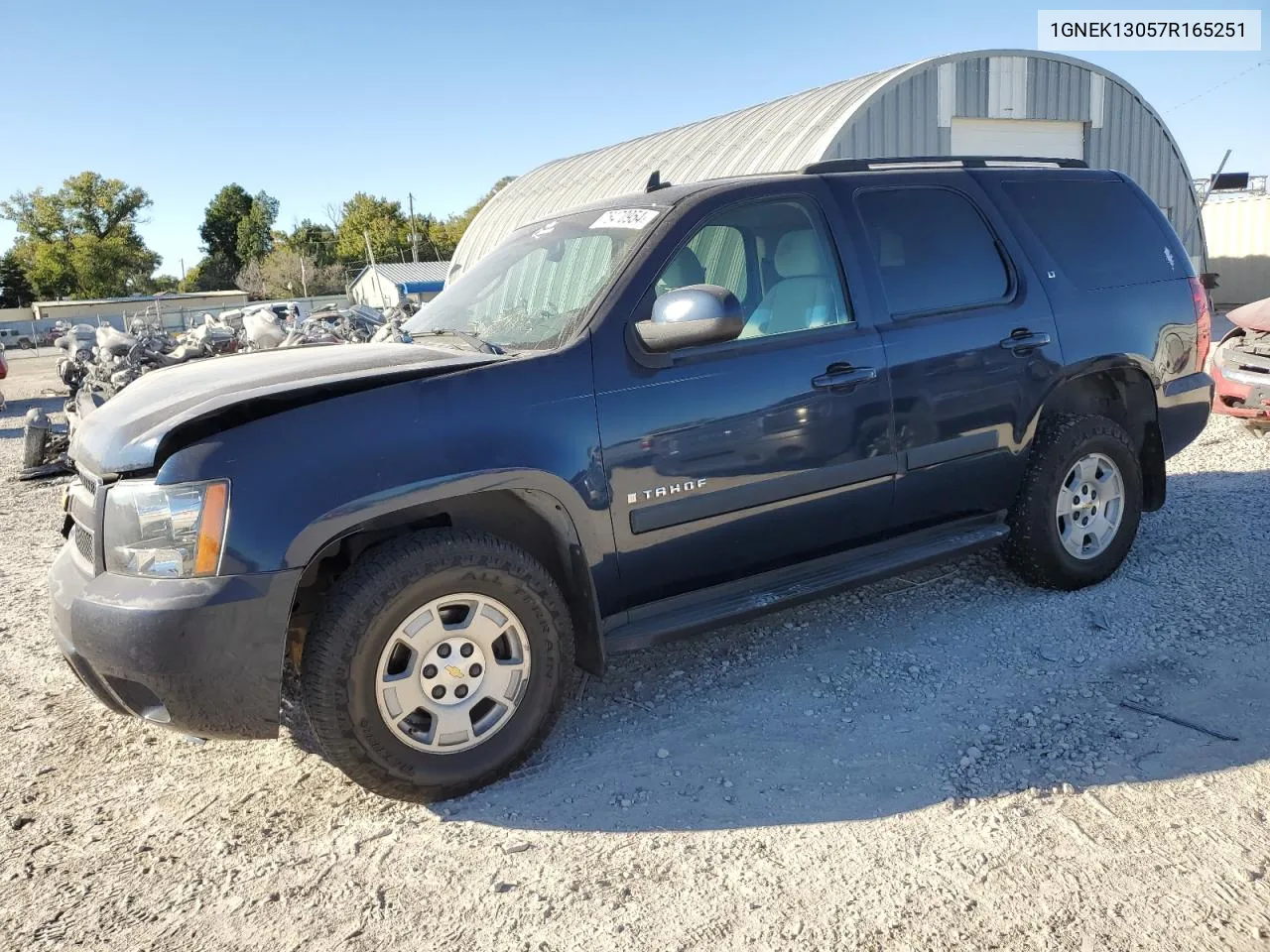 2007 Chevrolet Tahoe K1500 VIN: 1GNEK13057R165251 Lot: 76470954