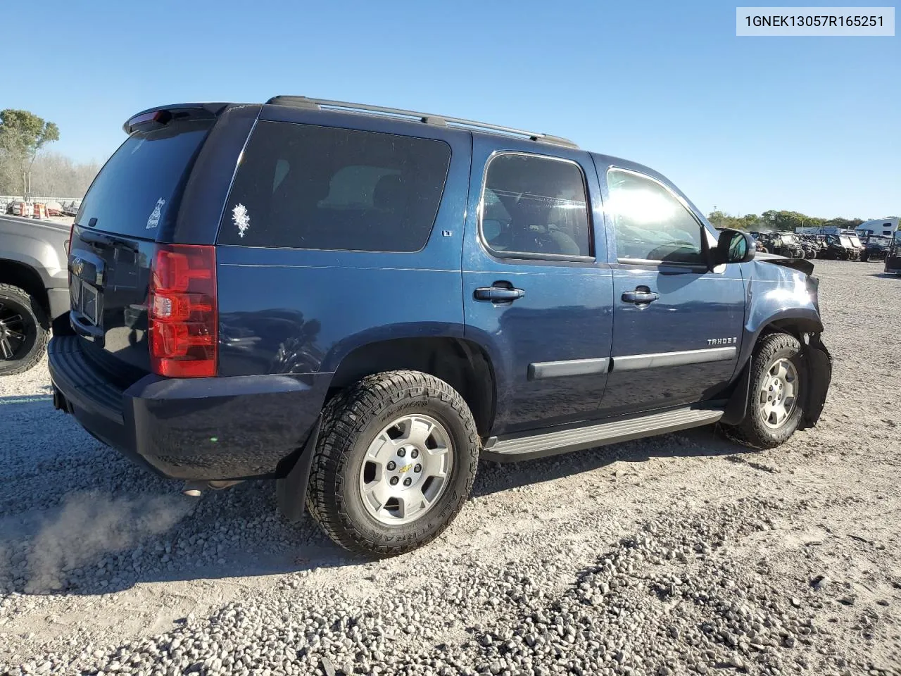 2007 Chevrolet Tahoe K1500 VIN: 1GNEK13057R165251 Lot: 76470954