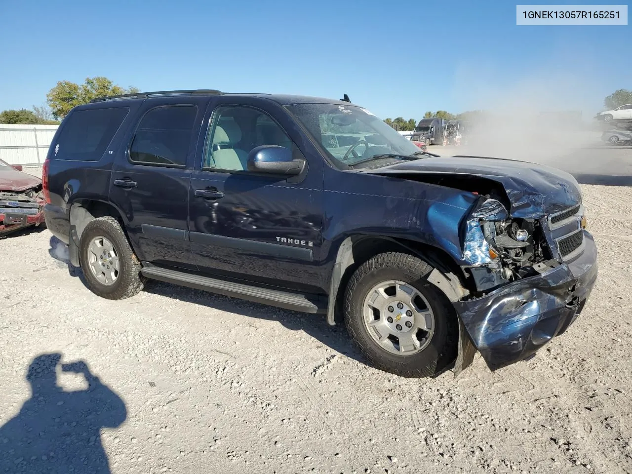 2007 Chevrolet Tahoe K1500 VIN: 1GNEK13057R165251 Lot: 76470954