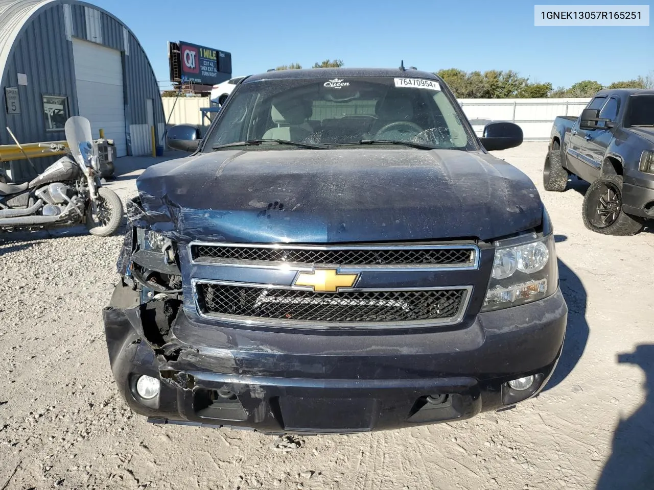 2007 Chevrolet Tahoe K1500 VIN: 1GNEK13057R165251 Lot: 76470954