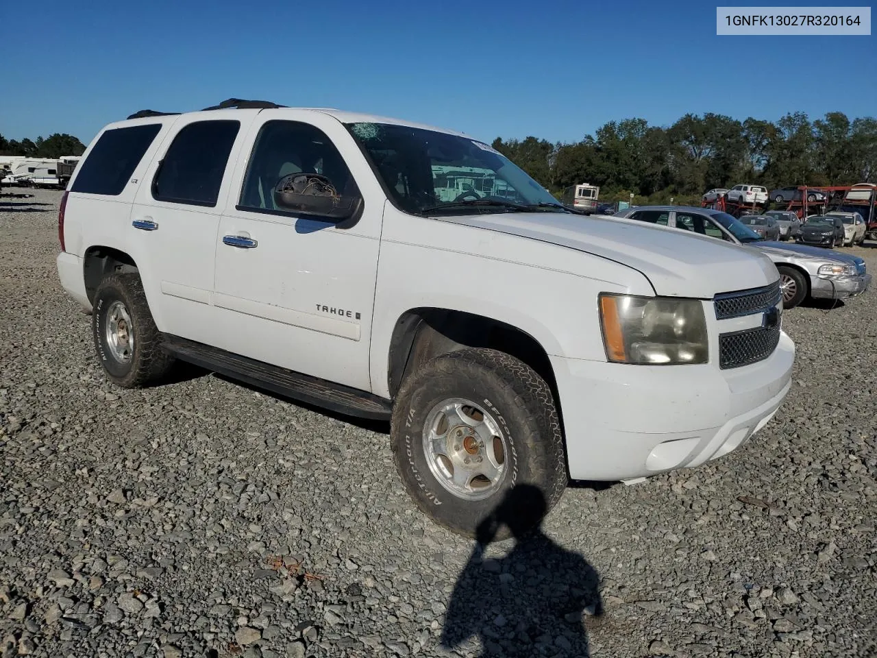 2007 Chevrolet Tahoe K1500 VIN: 1GNFK13027R320164 Lot: 76479034