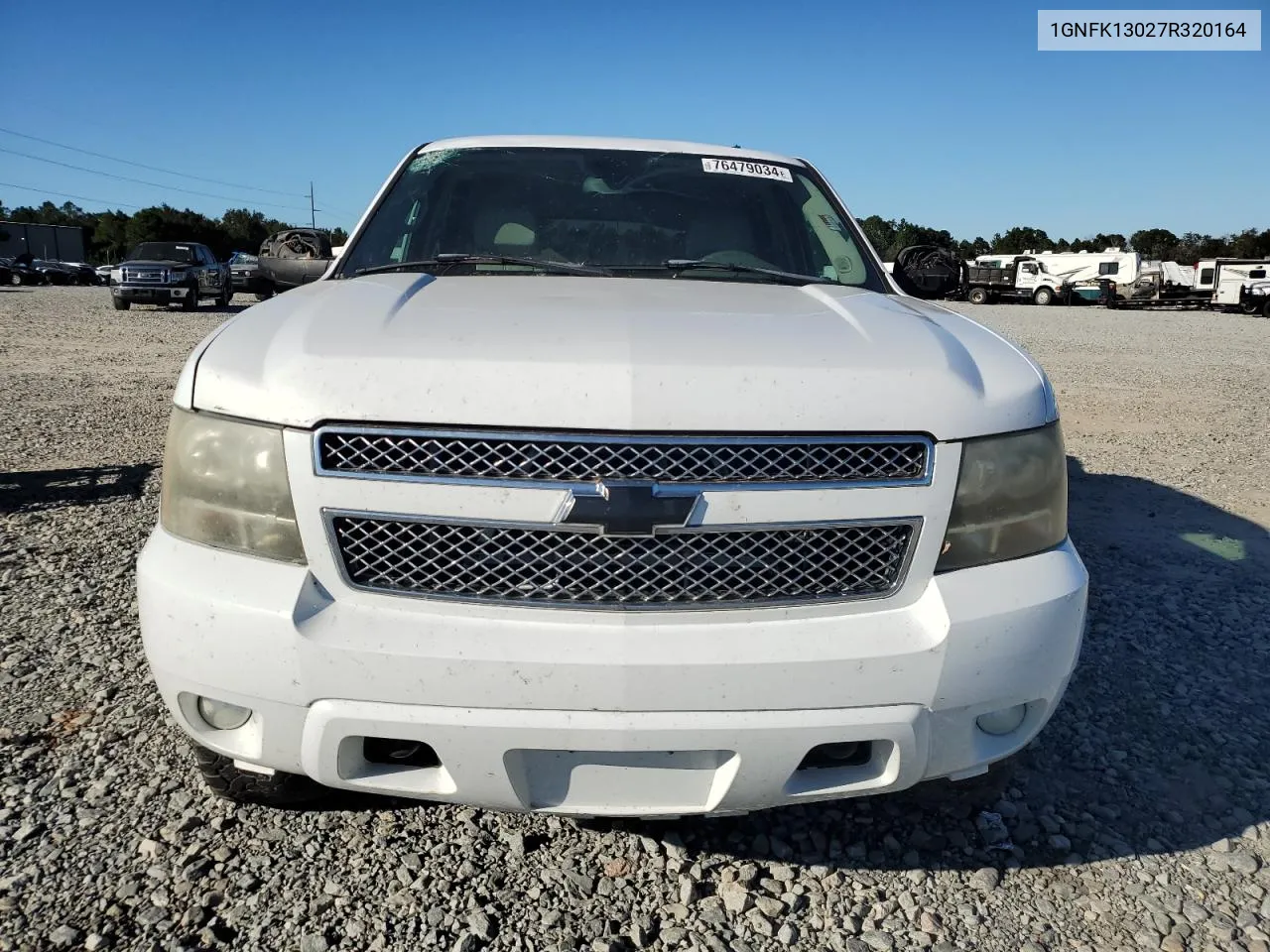 2007 Chevrolet Tahoe K1500 VIN: 1GNFK13027R320164 Lot: 76479034