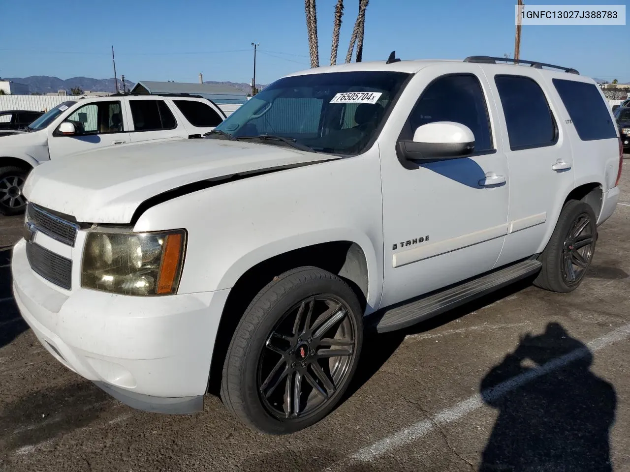 2007 Chevrolet Tahoe C1500 VIN: 1GNFC13027J388783 Lot: 76505704