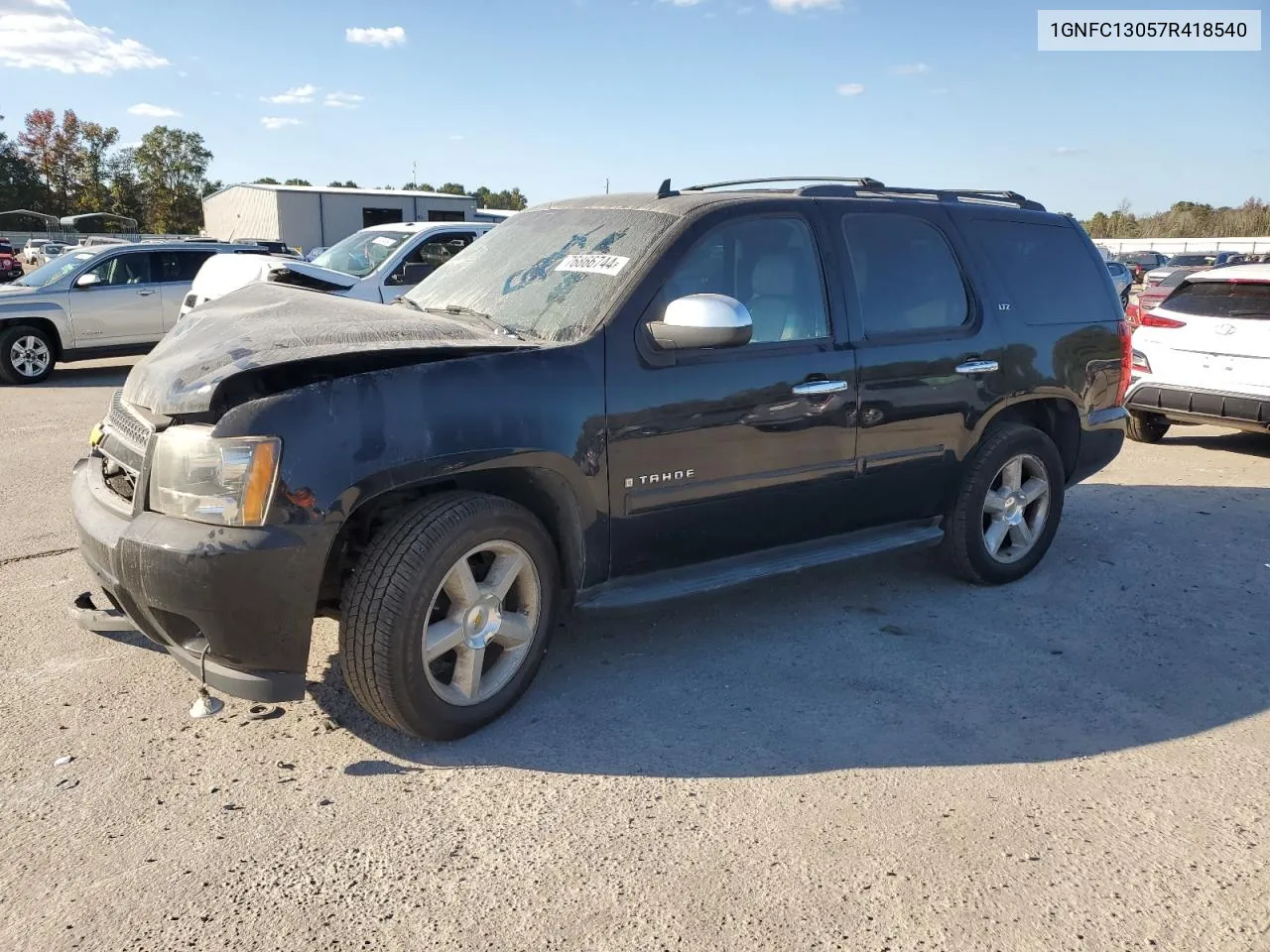 2007 Chevrolet Tahoe C1500 VIN: 1GNFC13057R418540 Lot: 76866744