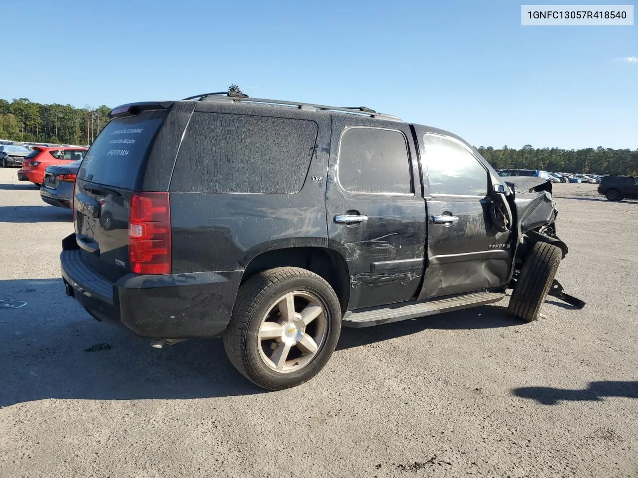 2007 Chevrolet Tahoe C1500 VIN: 1GNFC13057R418540 Lot: 76866744