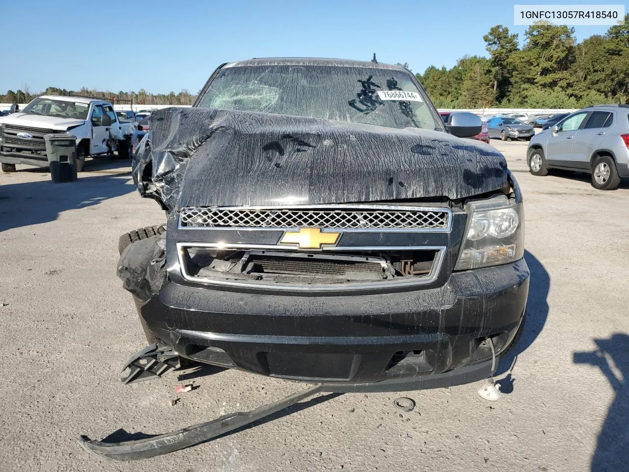 2007 Chevrolet Tahoe C1500 VIN: 1GNFC13057R418540 Lot: 76866744