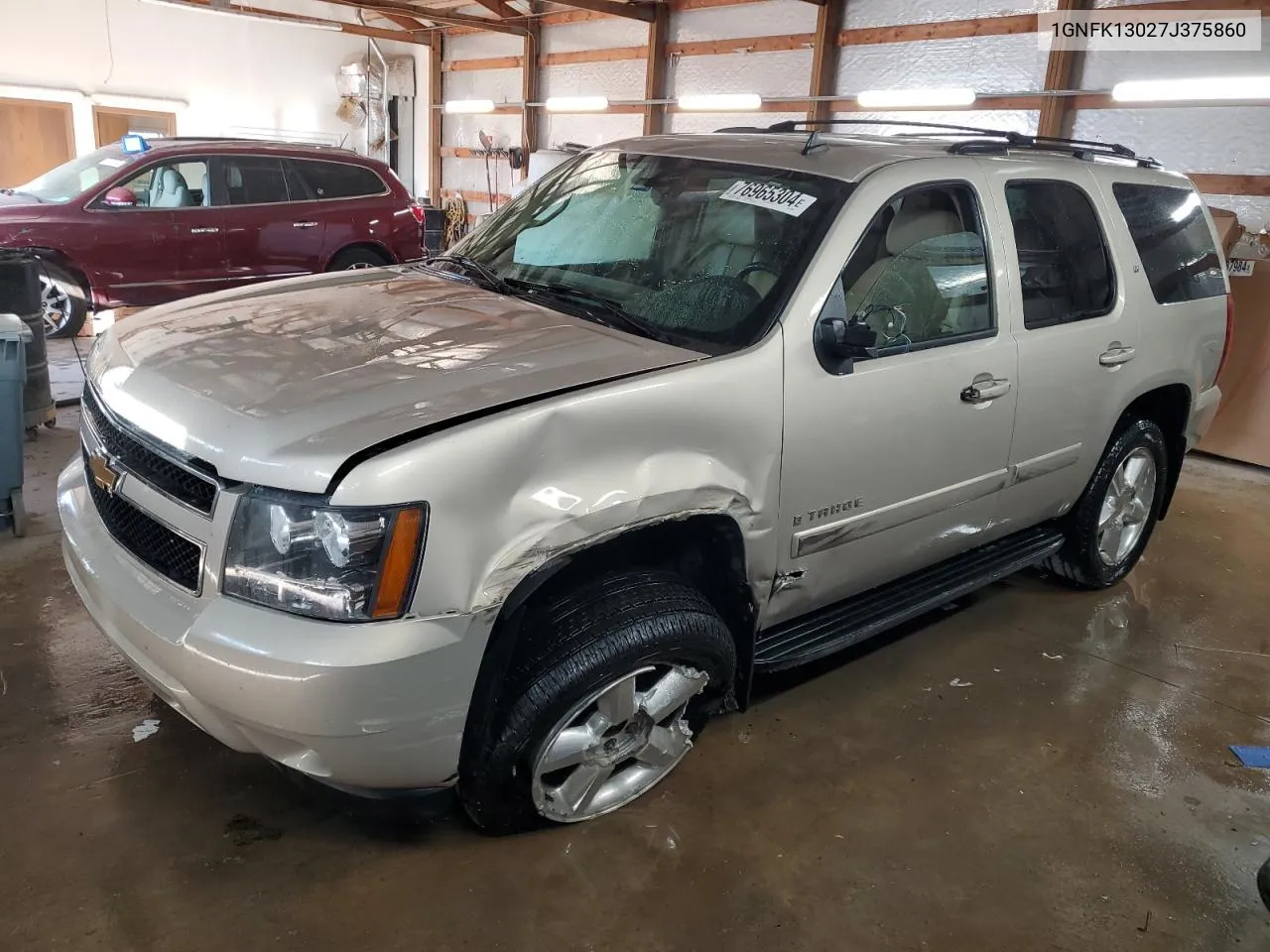 2007 Chevrolet Tahoe K1500 VIN: 1GNFK13027J375860 Lot: 76965304