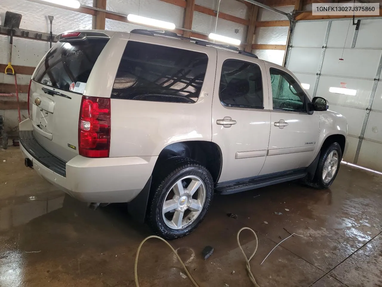 2007 Chevrolet Tahoe K1500 VIN: 1GNFK13027J375860 Lot: 76965304