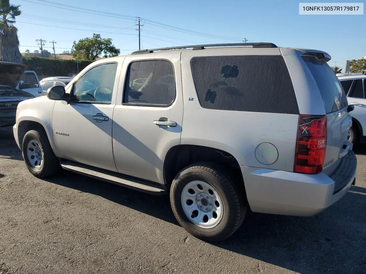 2007 Chevrolet Tahoe K1500 VIN: 1GNFK13057R179817 Lot: 77143704