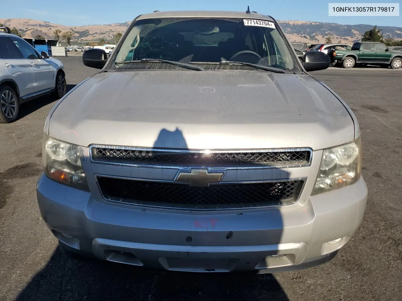 2007 Chevrolet Tahoe K1500 VIN: 1GNFK13057R179817 Lot: 77143704