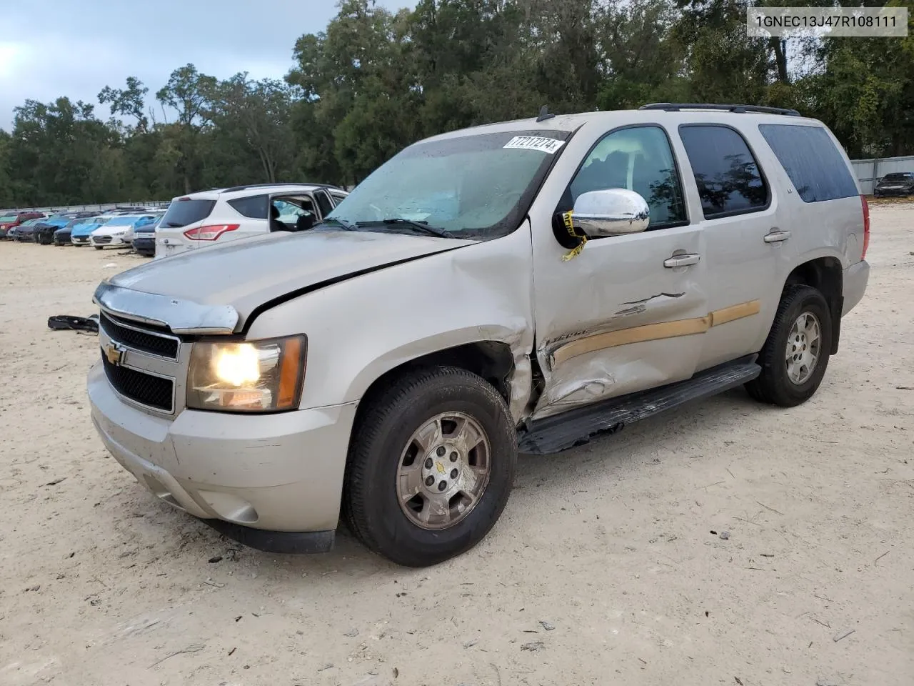 2007 Chevrolet Tahoe C1500 VIN: 1GNEC13J47R108111 Lot: 77217274