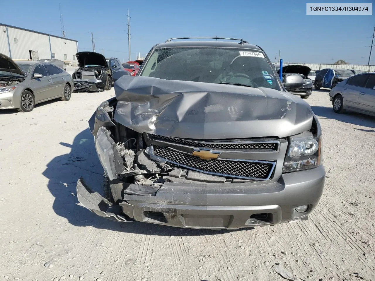 2007 Chevrolet Tahoe C1500 VIN: 1GNFC13J47R304974 Lot: 77397364