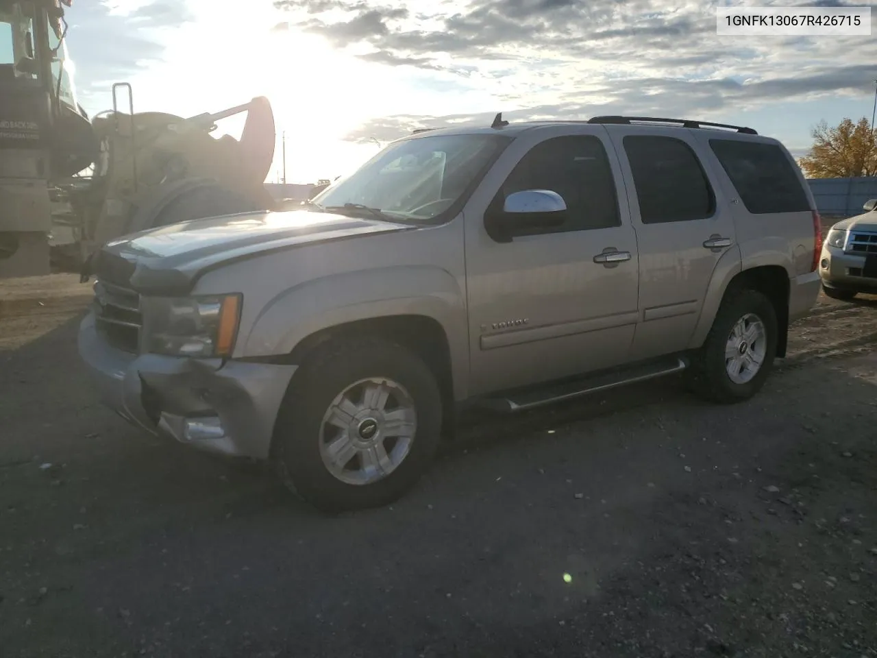 1GNFK13067R426715 2007 Chevrolet Tahoe K1500