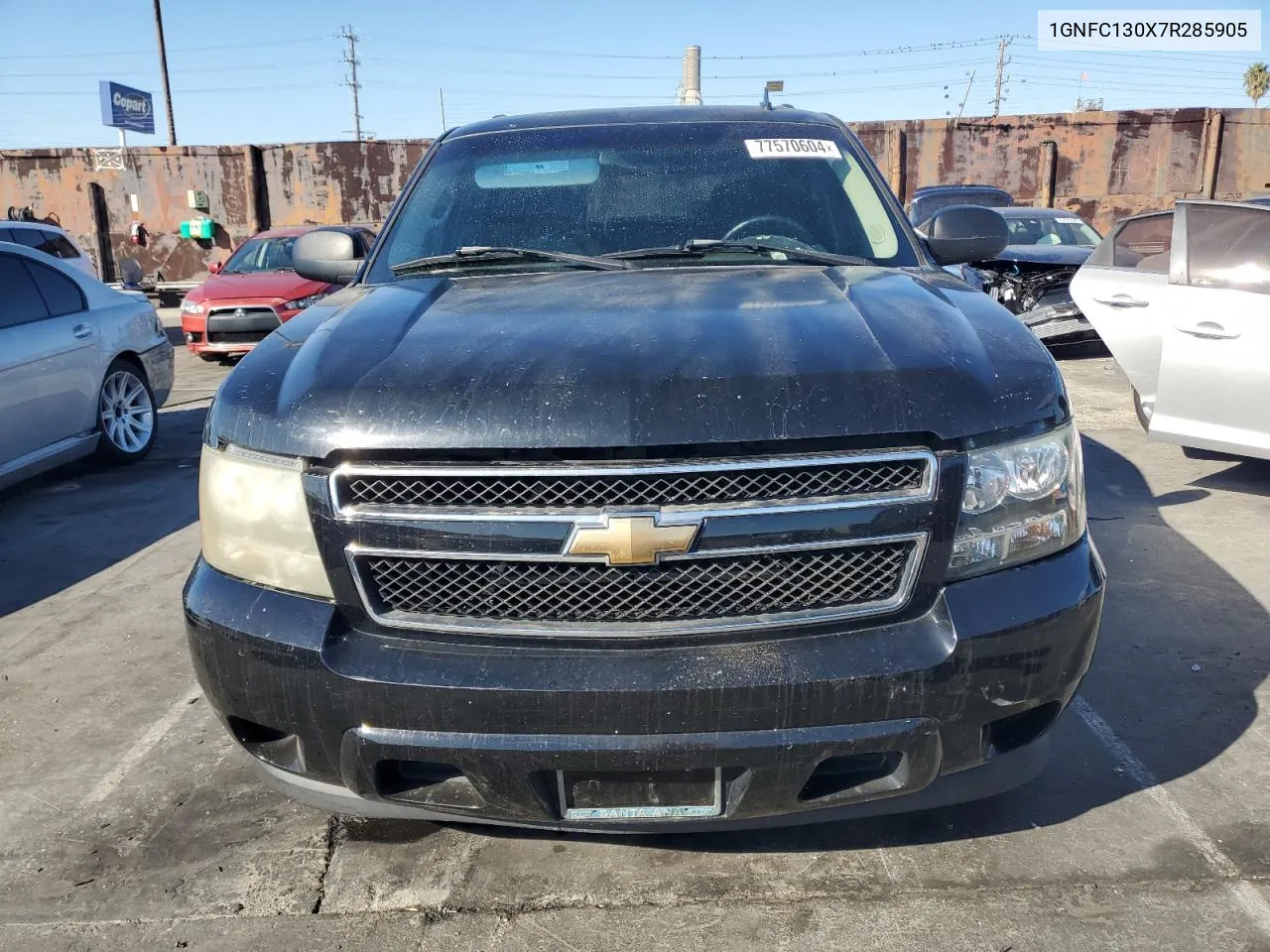 2007 Chevrolet Tahoe C1500 VIN: 1GNFC130X7R285905 Lot: 77570604