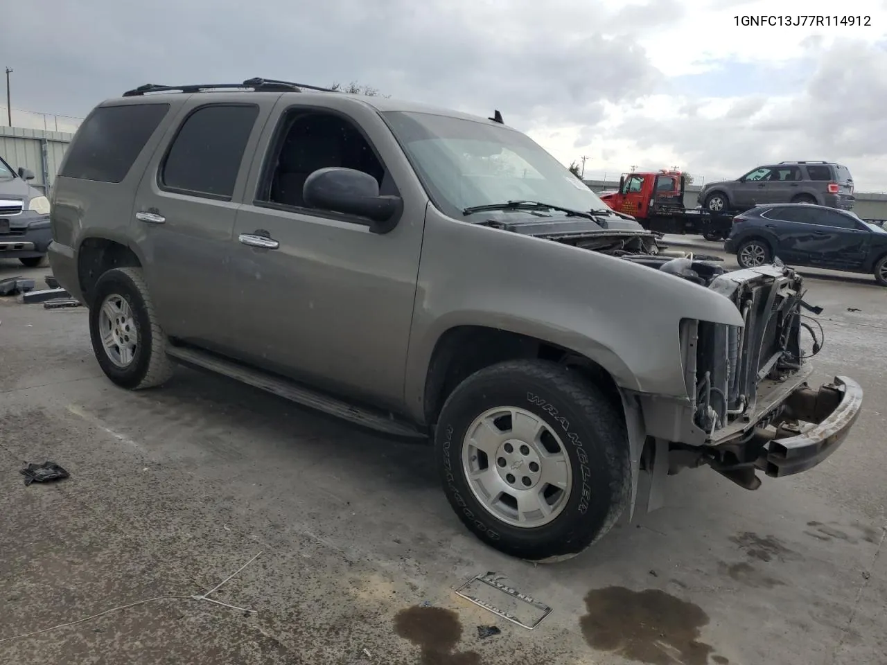 2007 Chevrolet Tahoe C1500 VIN: 1GNFC13J77R114912 Lot: 78080754