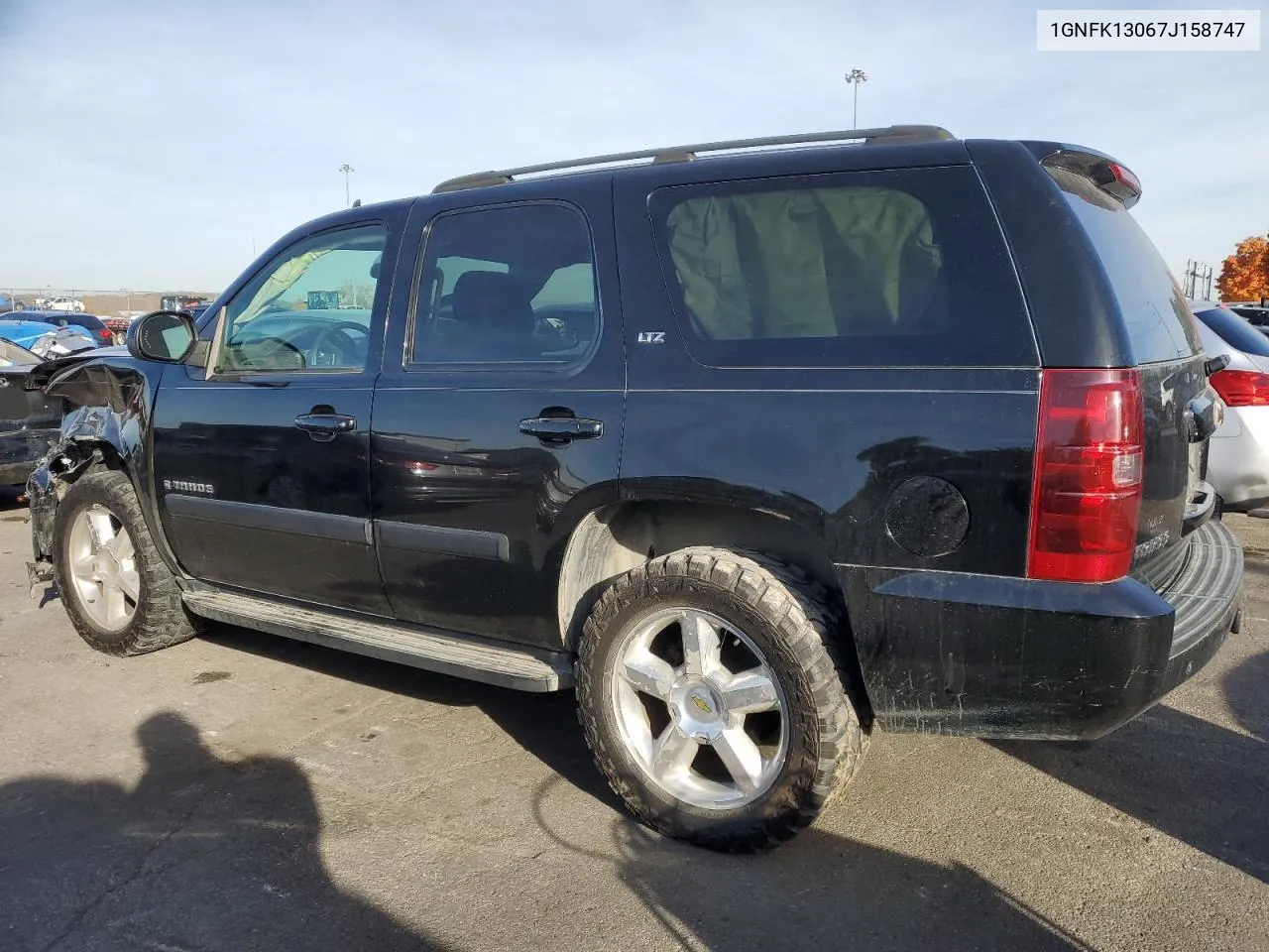 2007 Chevrolet Tahoe K1500 VIN: 1GNFK13067J158747 Lot: 78202614