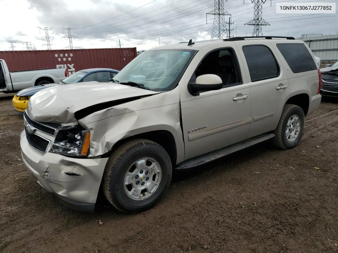 2007 Chevrolet Tahoe K1500 VIN: 1GNFK13067J277852 Lot: 78276734